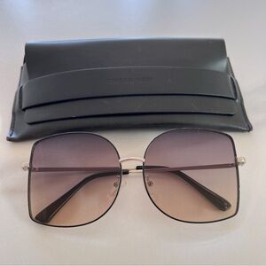 Sunglassess with graduated lenses